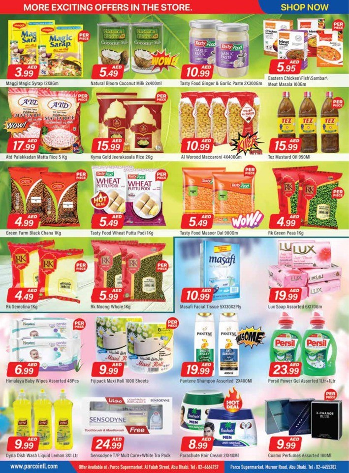 Weekend Promotion 18-21 January
