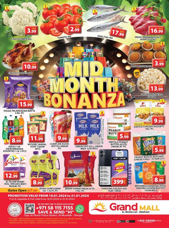 Grand Mall Mid Month Bonanza