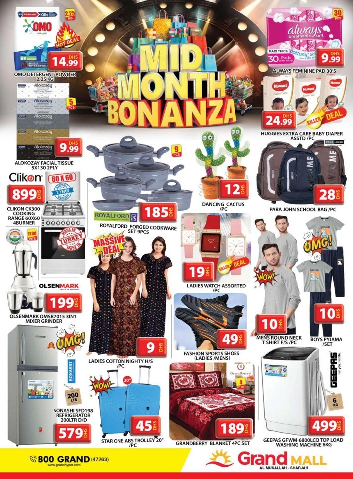 Grand Mall Mid Month Bonanza