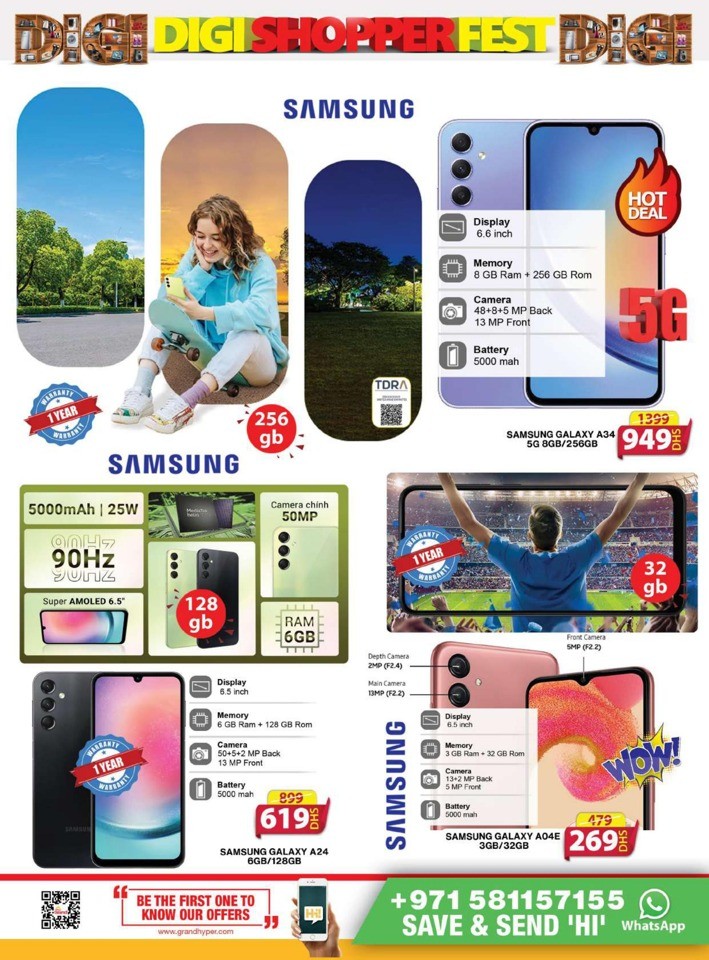 Grand Mall Digi Shoppers Fest Sale | Sharjah Offer 2024