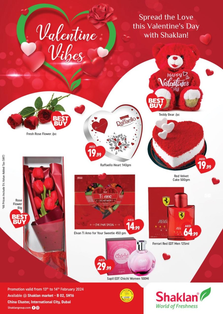 Shaklan Market Valentine Vibes