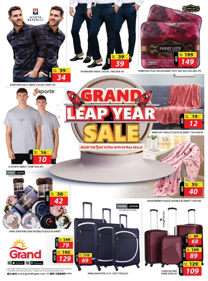 Grand Leap Year Sale