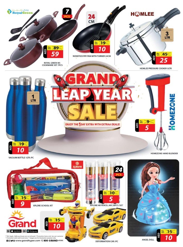 Grand Leap Year Sale