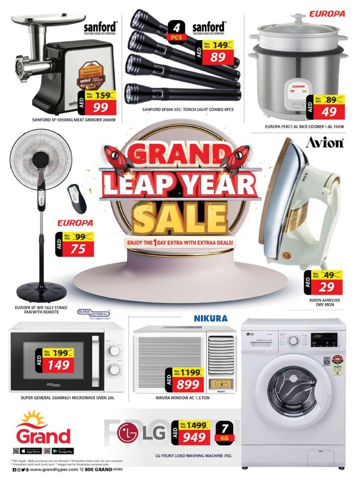 Grand Leap Year Sale
