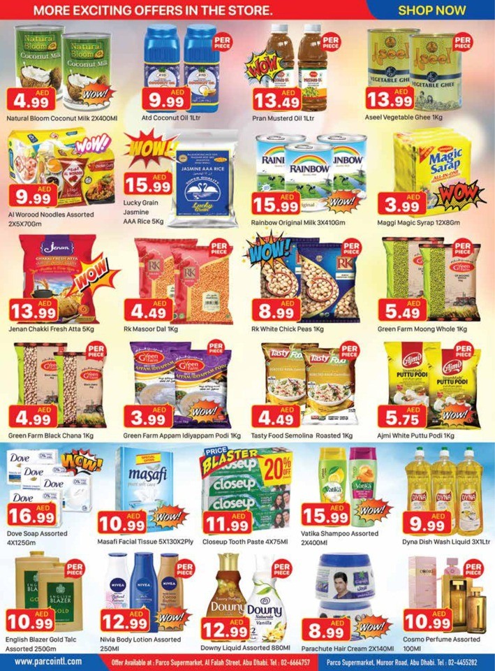 Parco Supermarket Grand Offers