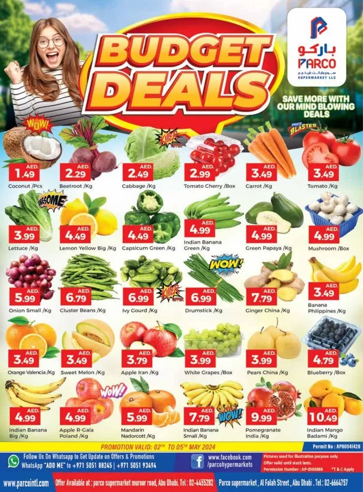 Parco Supermarket Budget Deals