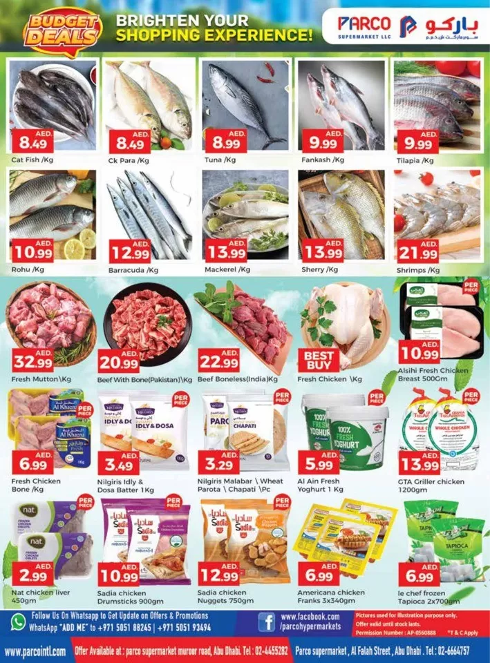 Parco Supermarket Budget Deals