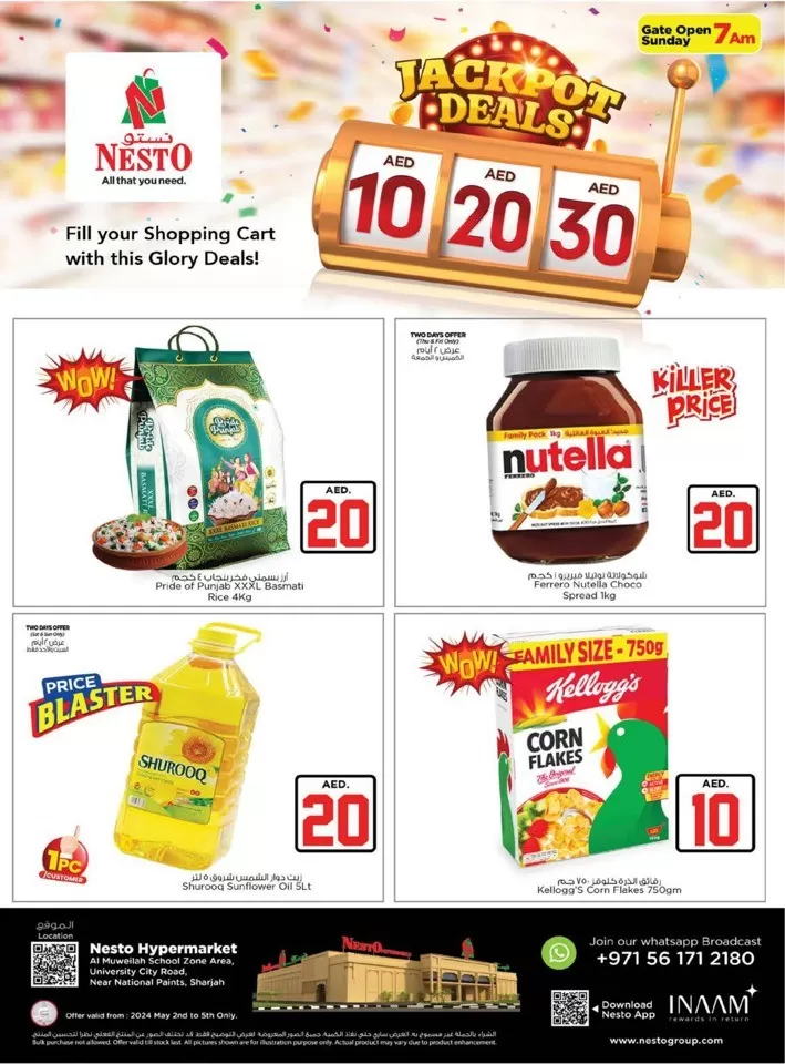 Nesto Al Muweilah Jackpot Deals