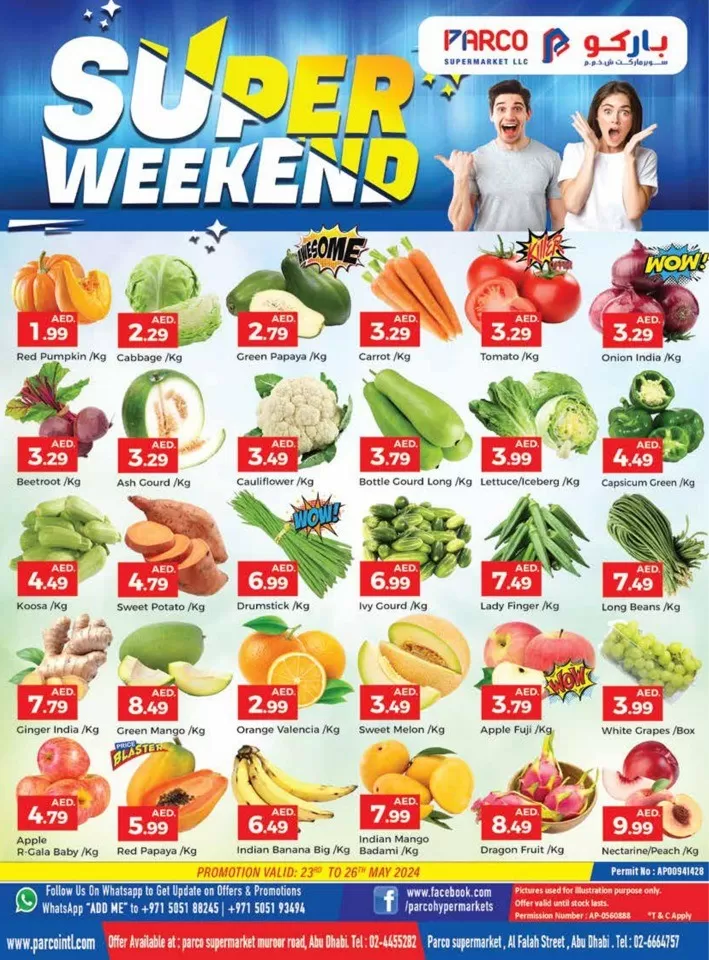 Parco Supermarket Super Weekend