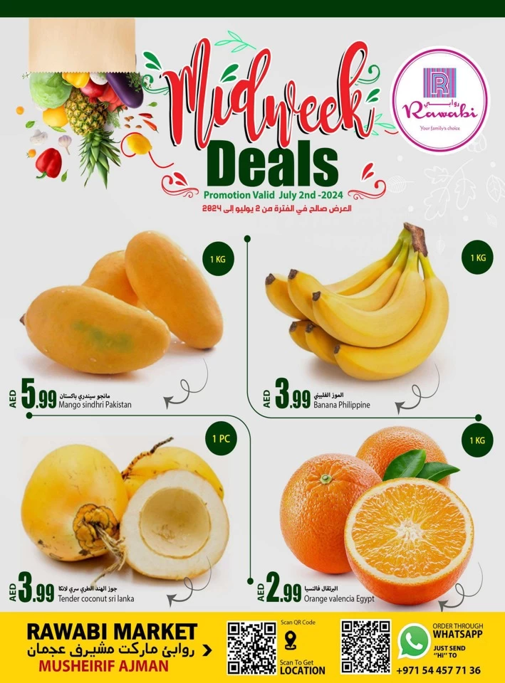 Midweek Deals 2 July 2024