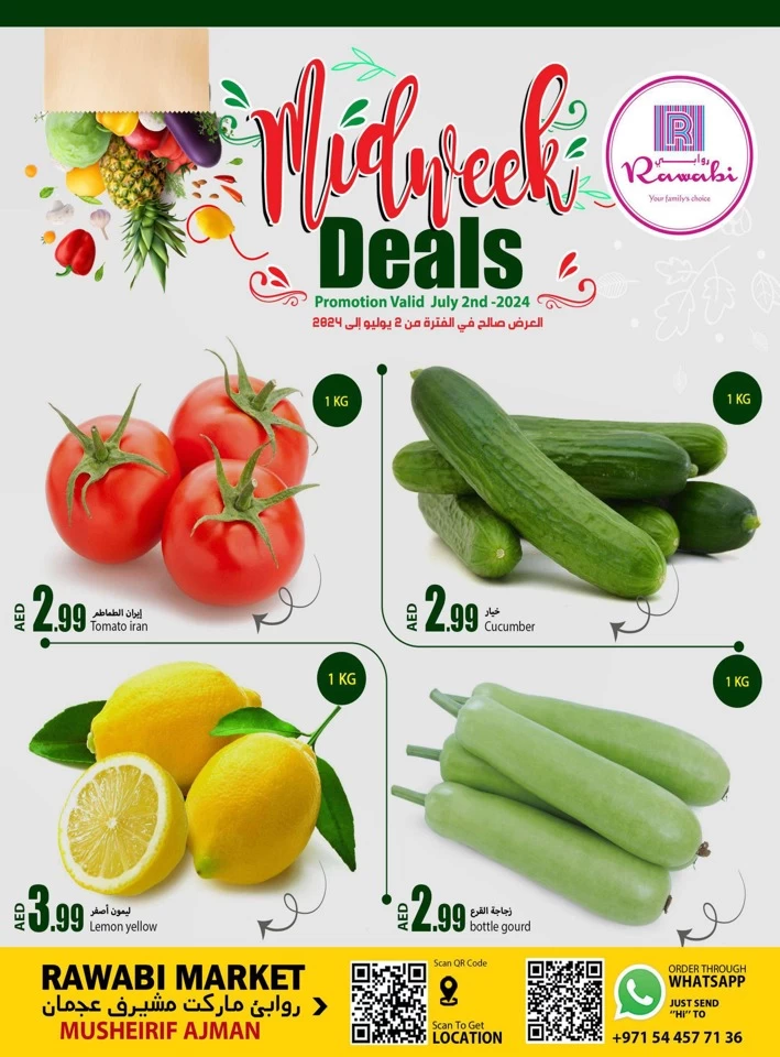 Midweek Deals 2 July 2024