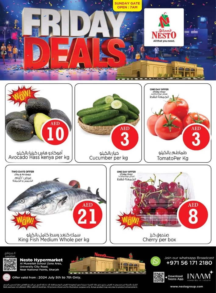 Nesto Al Muweilah Friday Deals