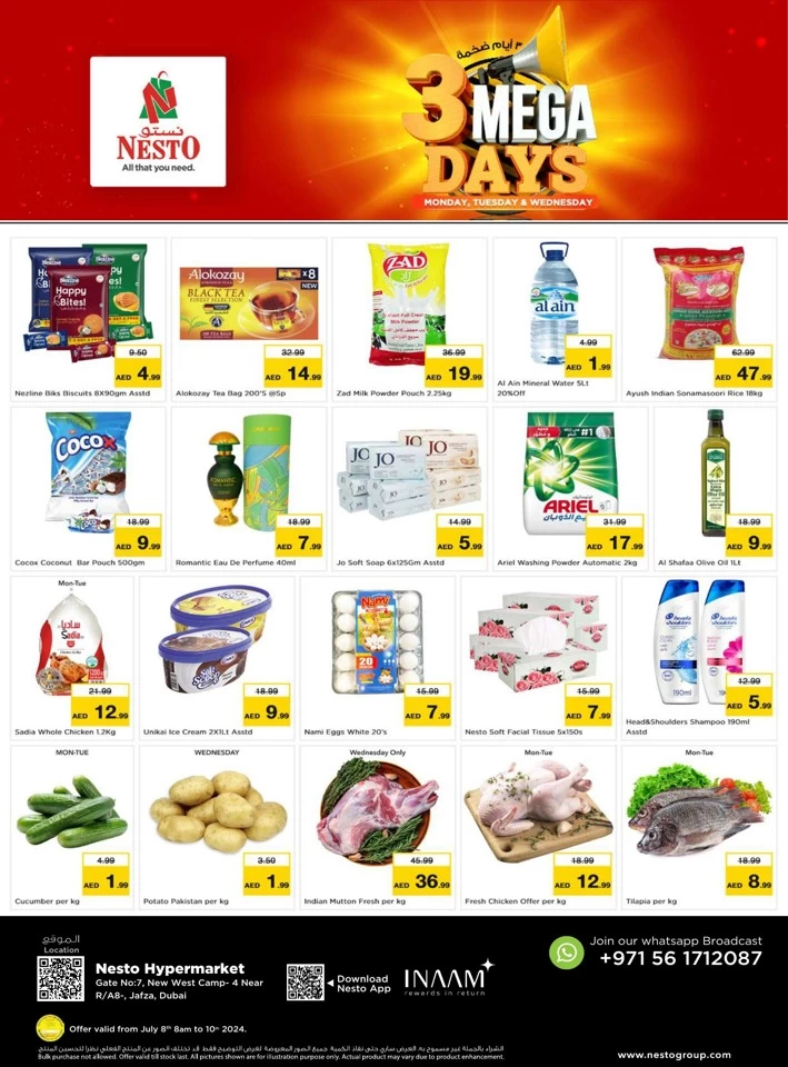 Jafza 3 Mega Days Deal