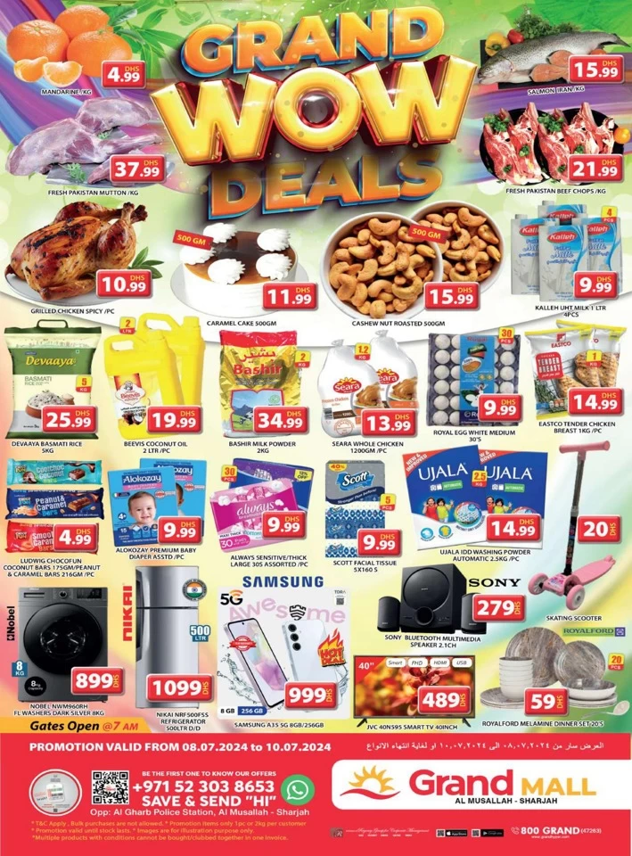 Grand Mall Midweek Wow Deals