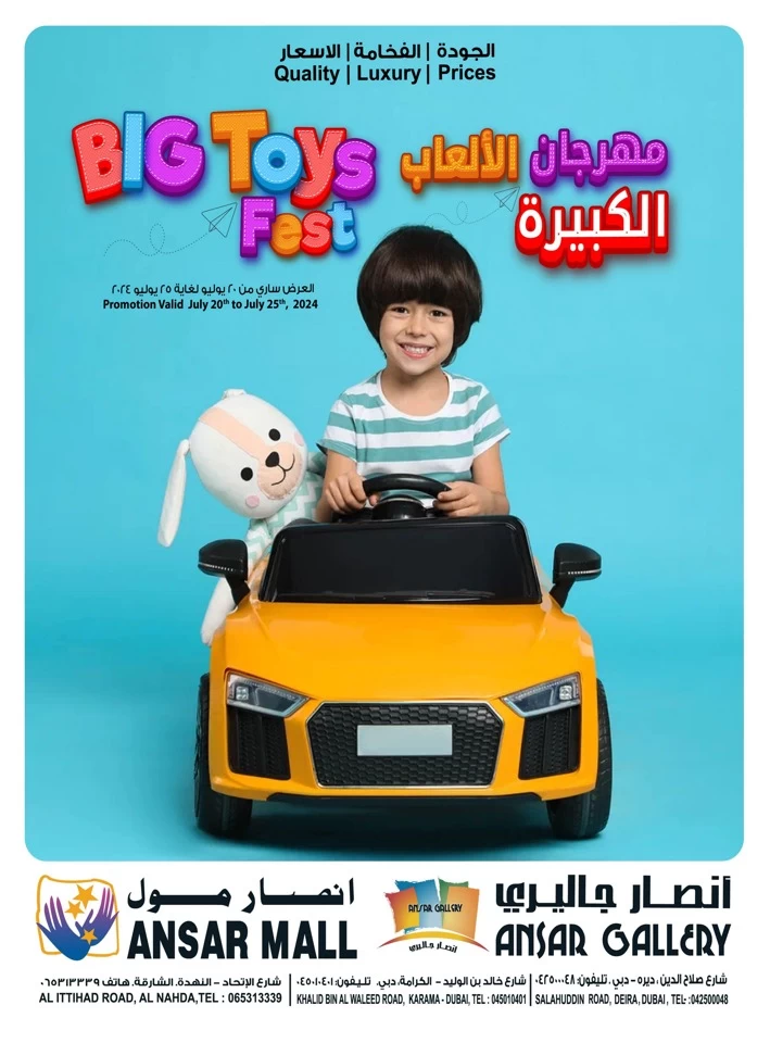 Big Toys Fest Promotion