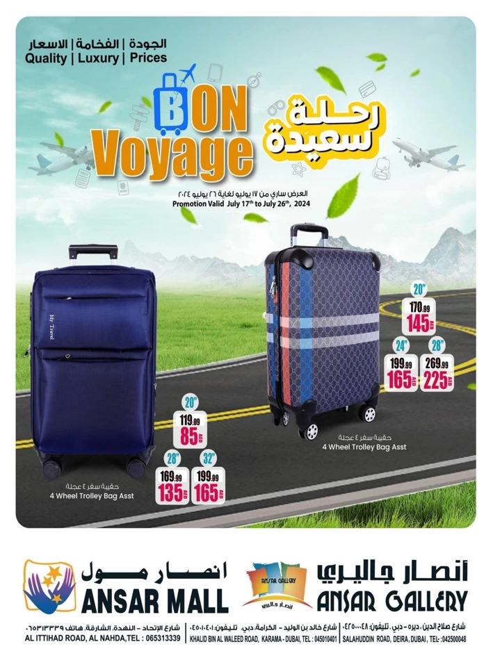 Bon Voyage Promotion