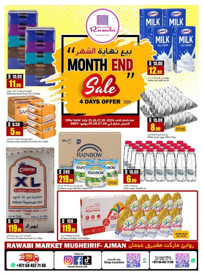 Rawabi Market Month End Sale