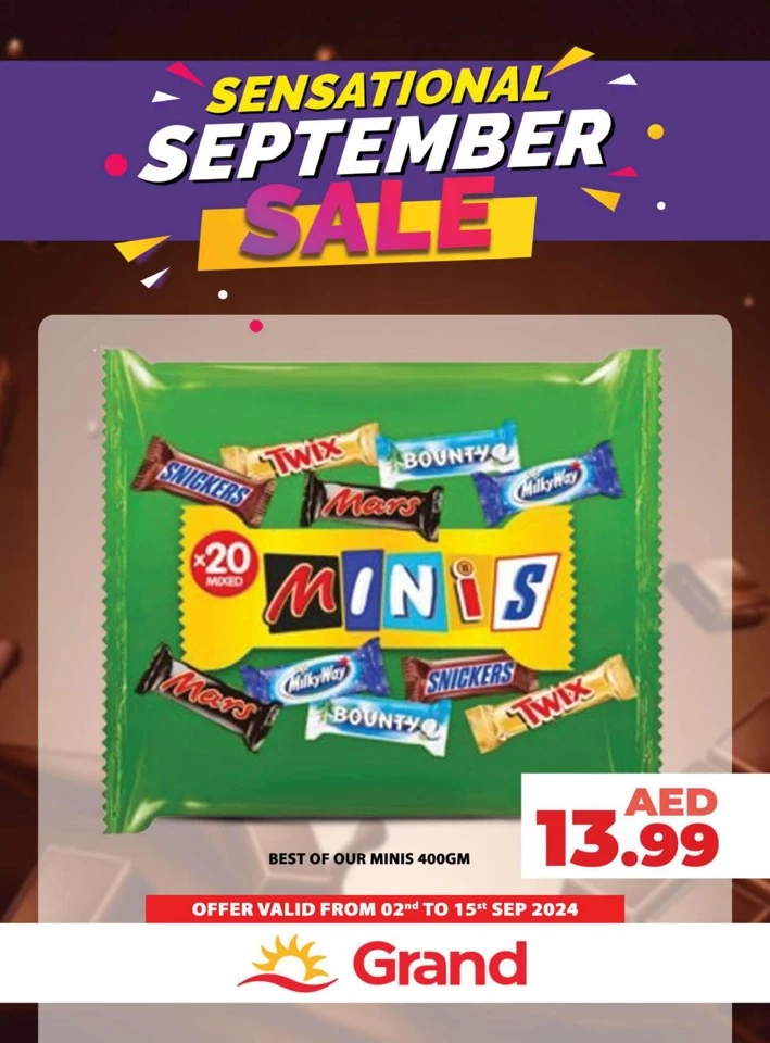 Sensational September Sale