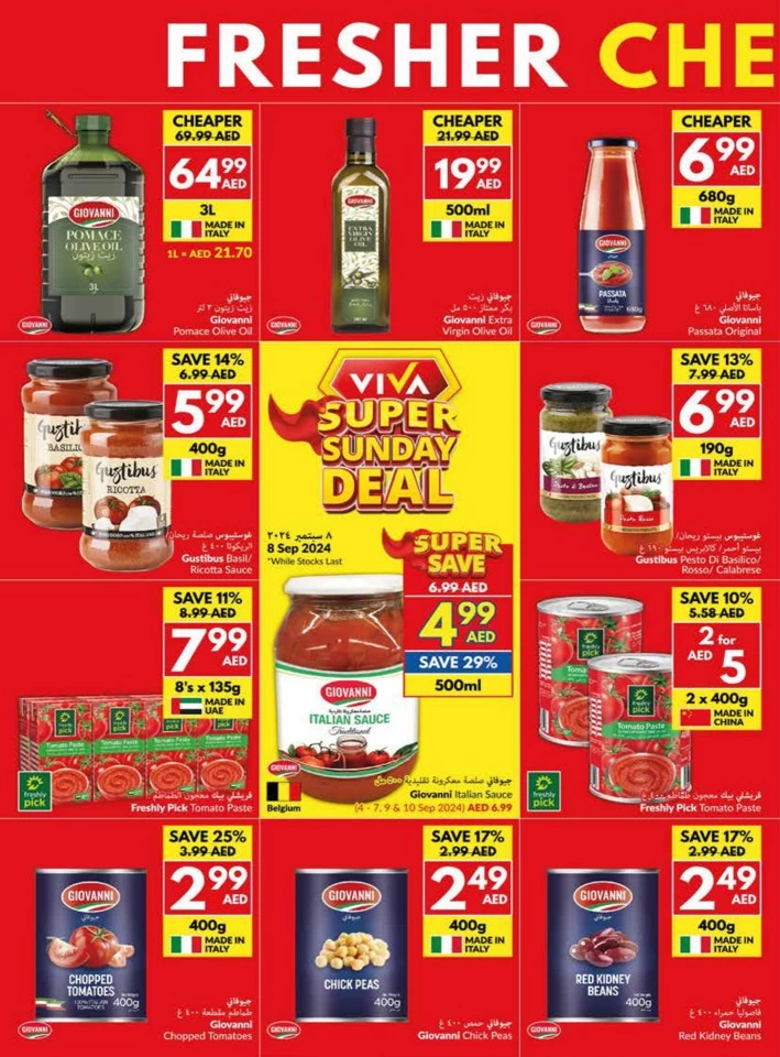 Viva Supermarket Deal 4-10 September 2024