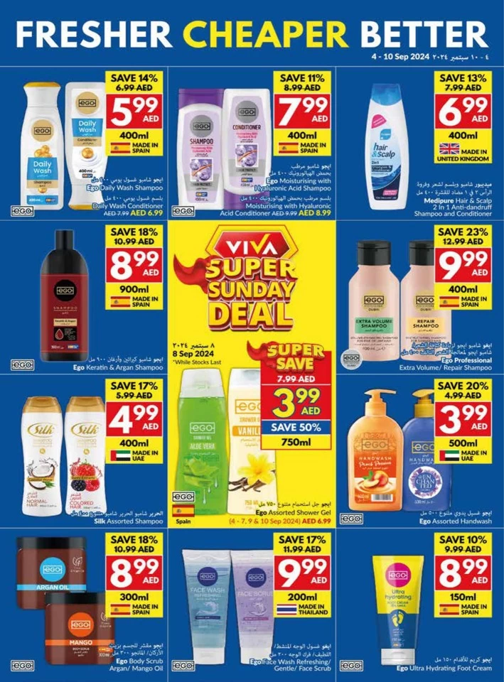 Viva Supermarket Deal 4-10 September 2024