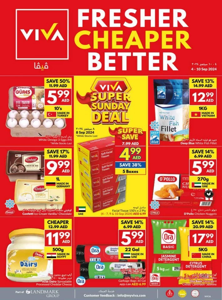 Viva Supermarket Deal 4-10 September 2024