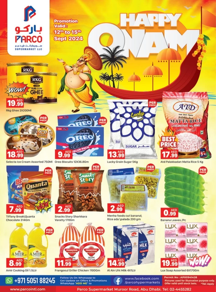 Parco Supermarket Happy Onam