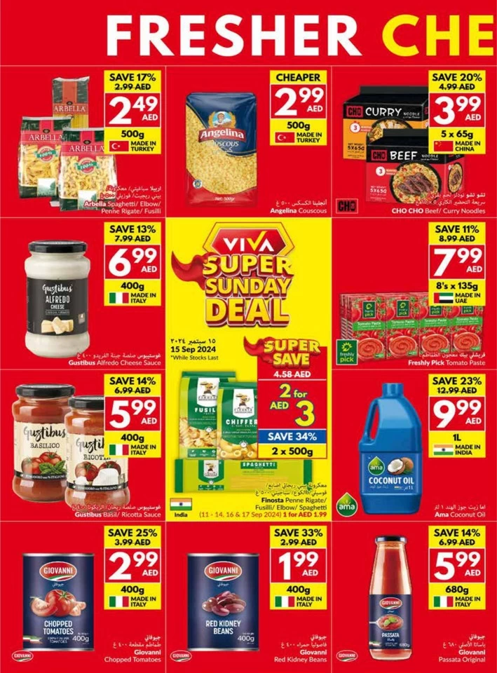 Viva Supermarket Deal 11-17 September 2024