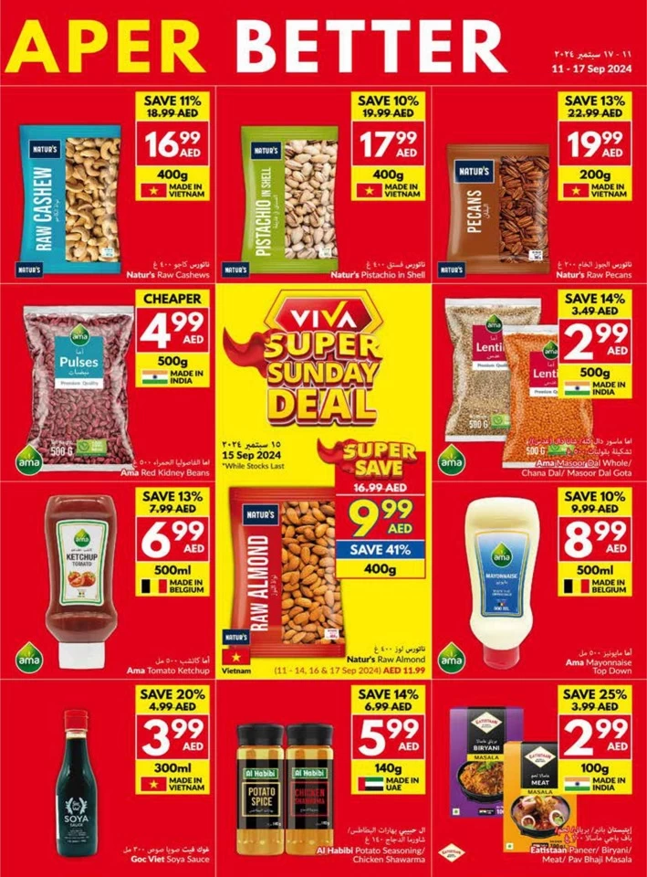 Viva Supermarket Deal 11-17 September 2024