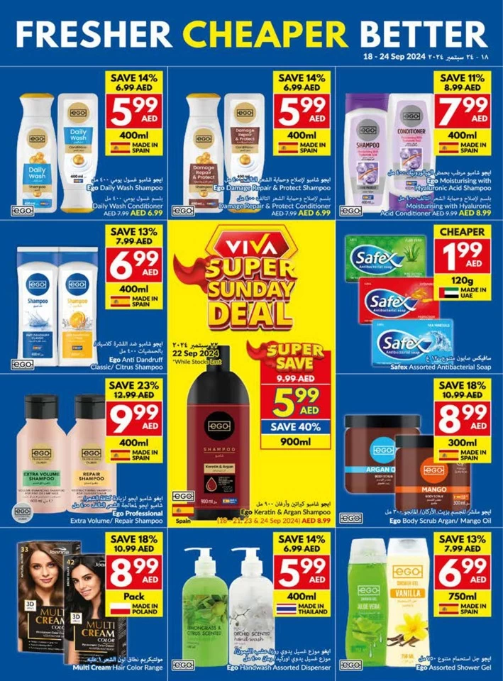 Viva Supermarket Deal 18-24 September 2024