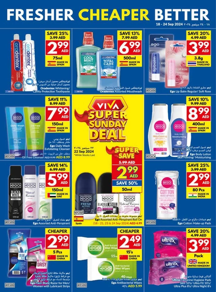 Viva Supermarket Deal 18-24 September 2024