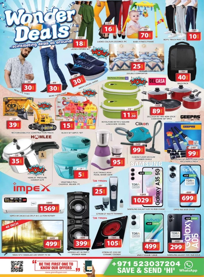 Grand Mall Midweek Wonder Deals