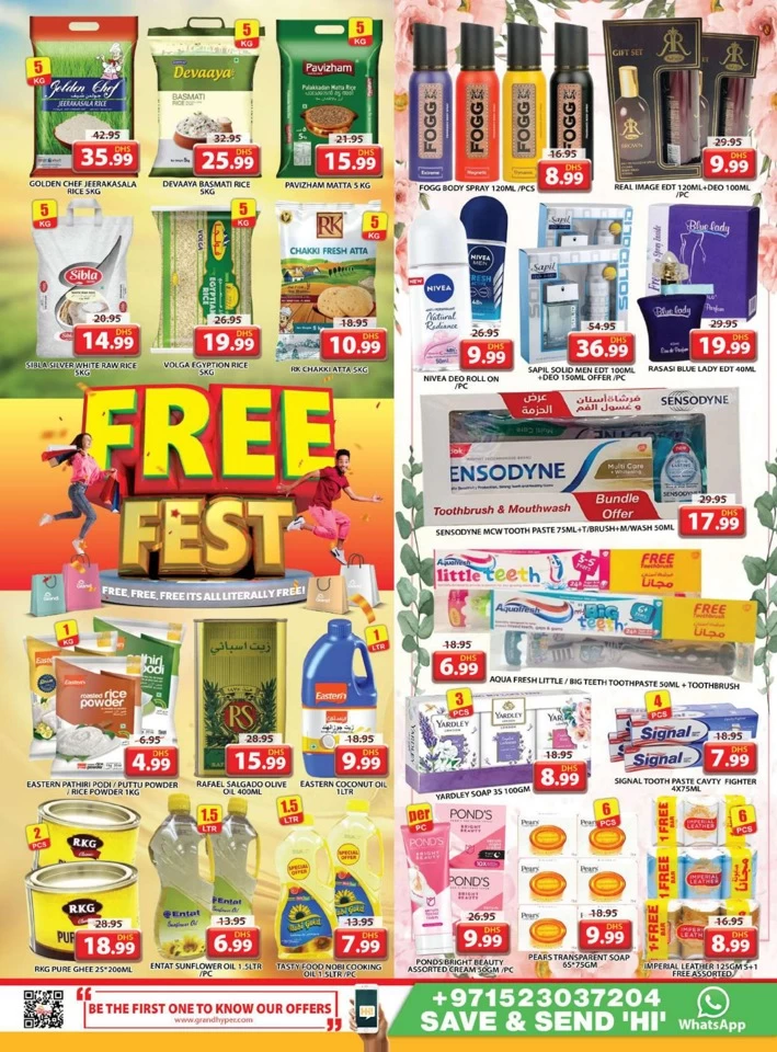 Grand Mall Free Fest Promotion