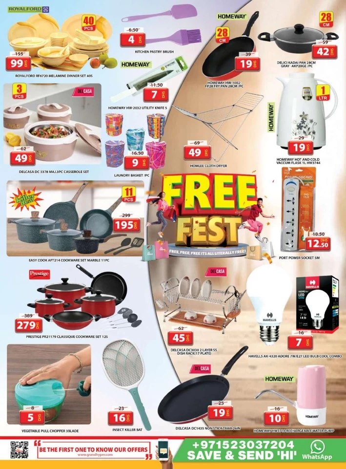 Grand Mall Free Fest Promotion