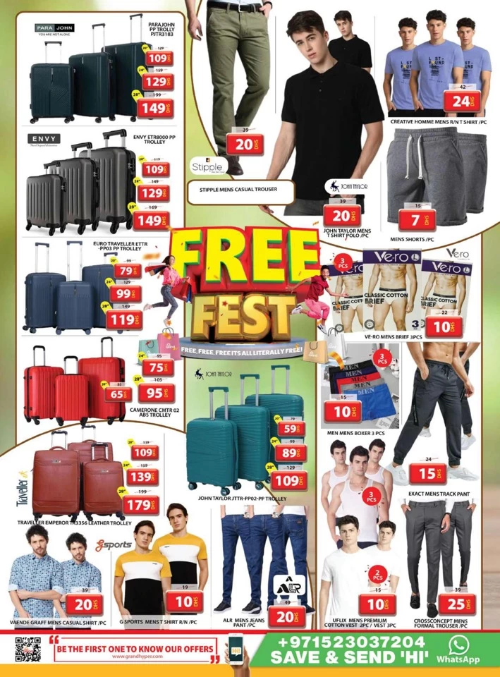 Grand Mall Free Fest Promotion