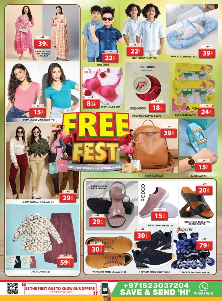 Grand Mall Free Fest Promotion