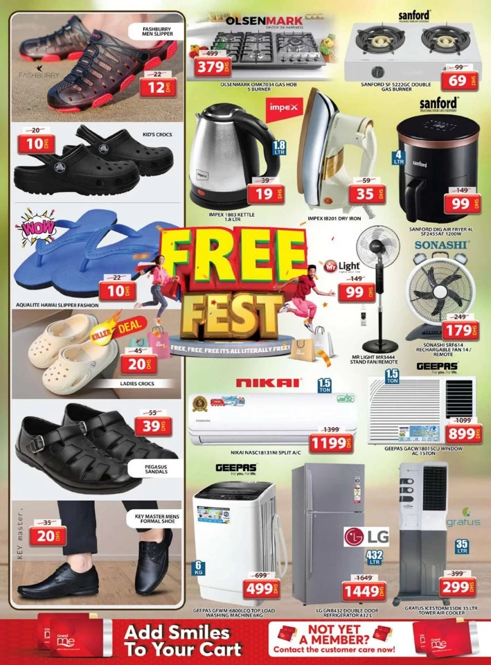 Grand Mall Free Fest Promotion