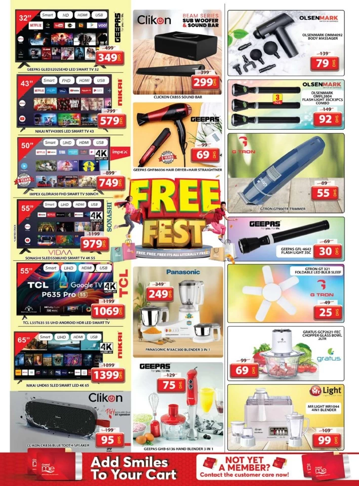 Grand Mall Free Fest Promotion