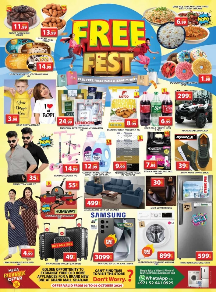 Grand Mall Free Fest Promotion