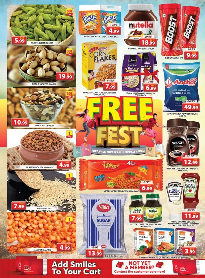 Grand Mall Free Fest Promotion