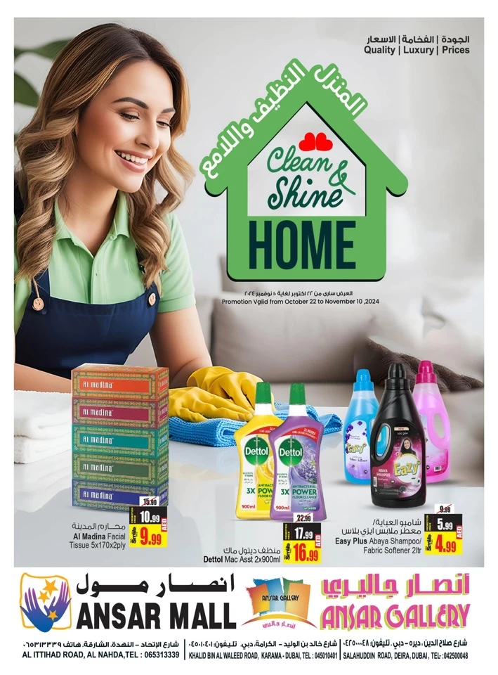 Clean & Shine Home Promotion