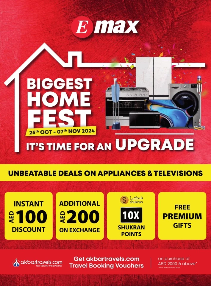 Biggest Home Fest Deal