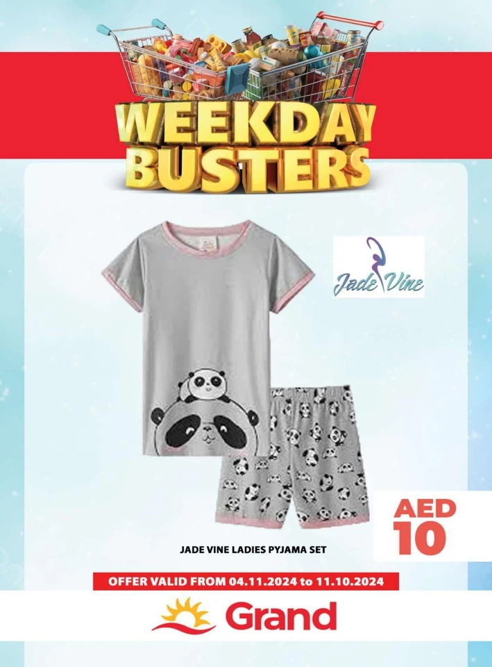 Weekday Busters 4-10 November 2024