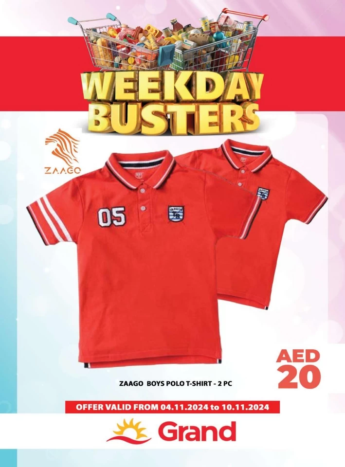 Weekday Busters 4-10 November 2024