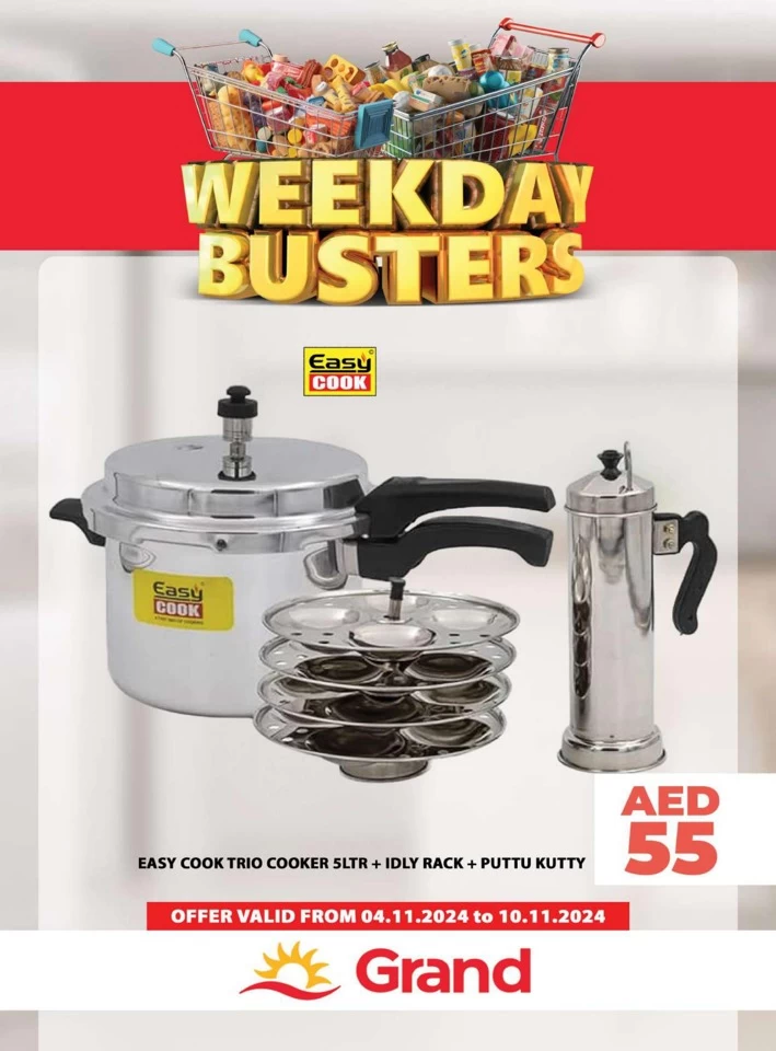 Weekday Busters 4-10 November 2024