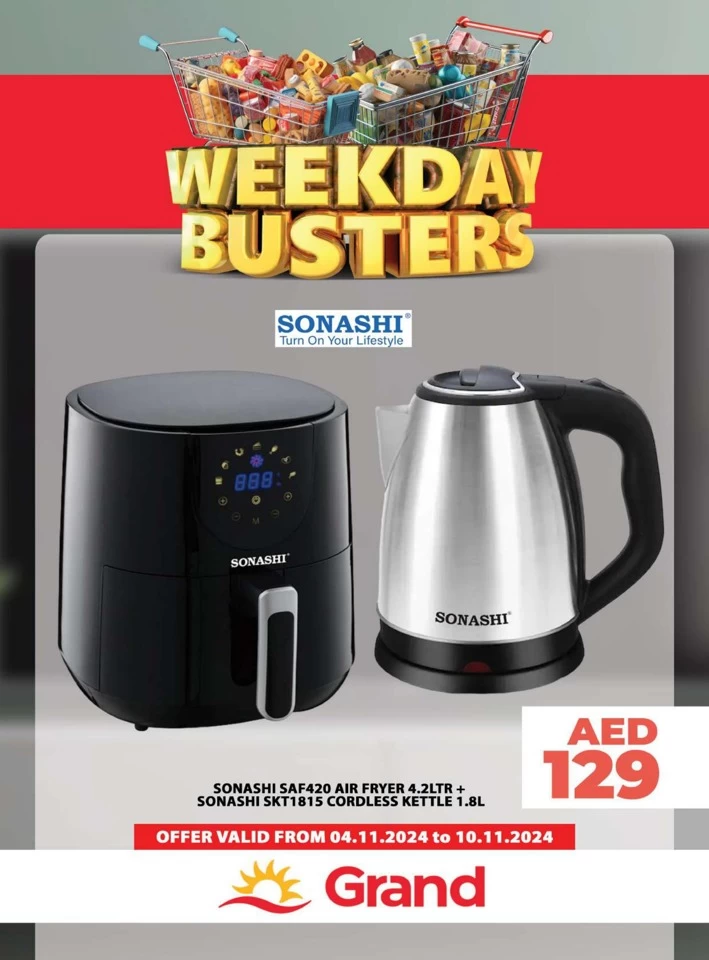 Weekday Busters 4-10 November 2024