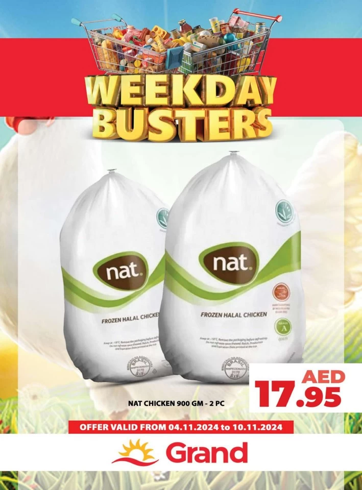 Weekday Busters 4-10 November 2024