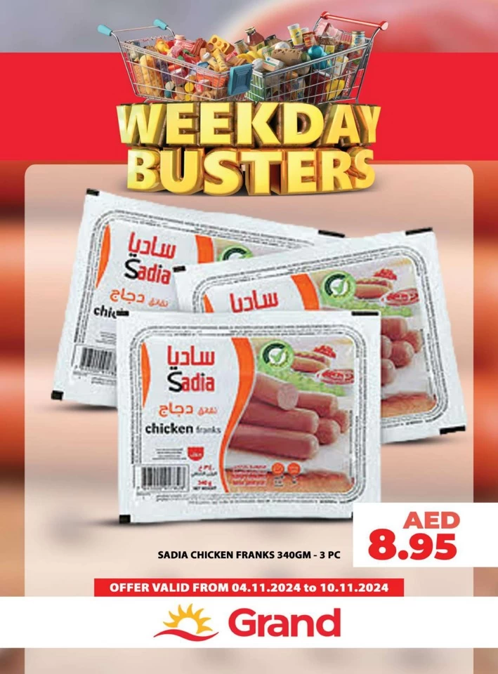 Weekday Busters 4-10 November 2024