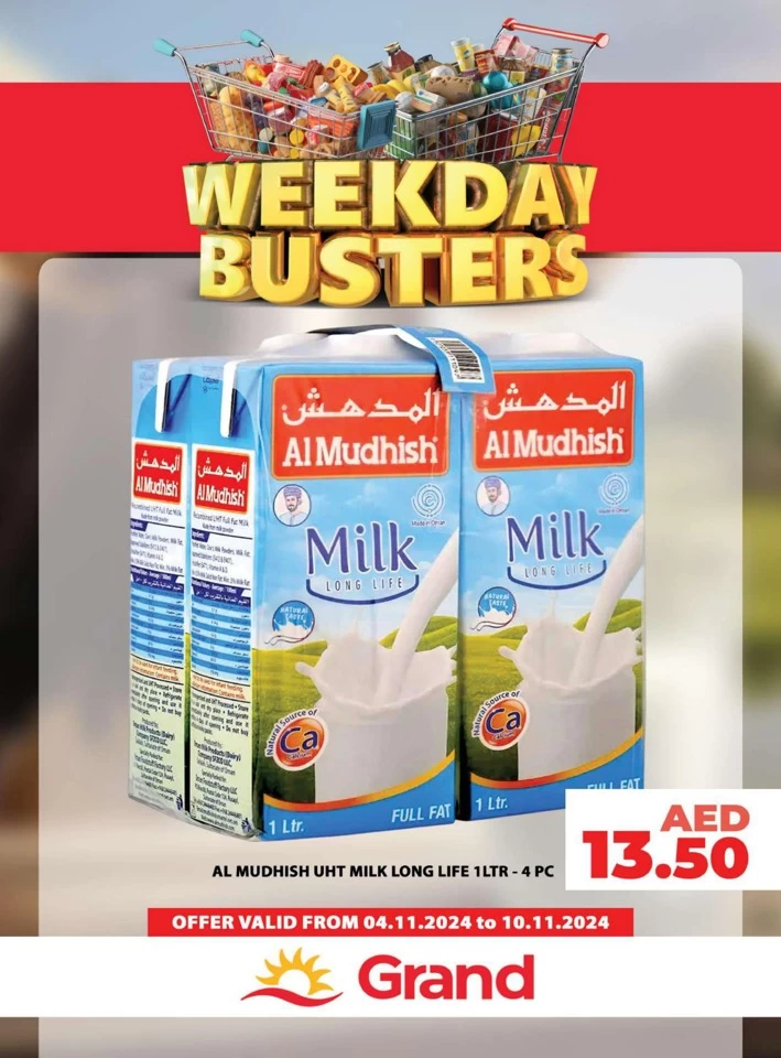 Weekday Busters 4-10 November 2024