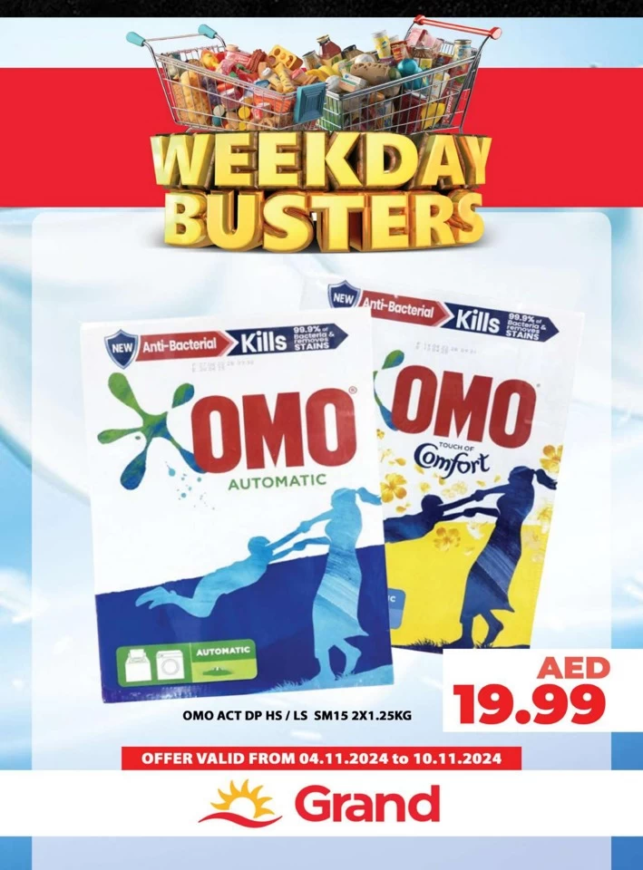 Weekday Busters 4-10 November 2024