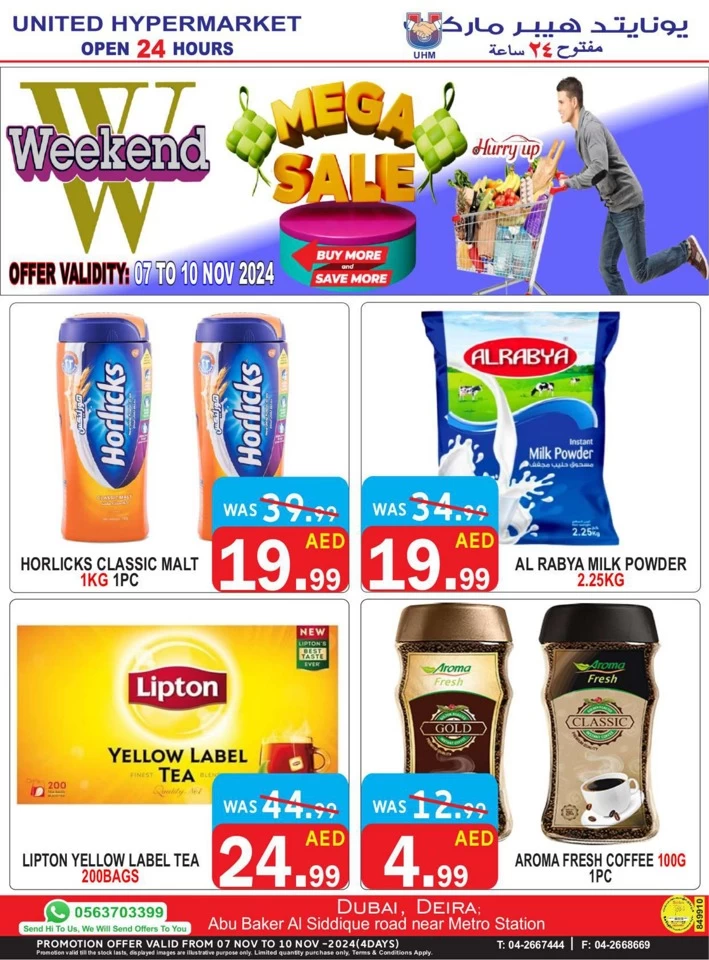 Mega Sale 7-10 November 2024